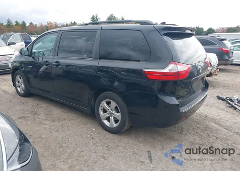 2018 Toyota Sienna Le 8 Passenger from USA, damaged, VIN 5TDKZ3DC0JS927664